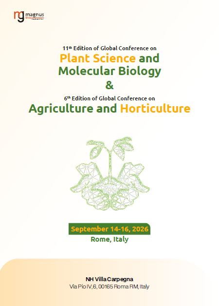 Plant Science and Molecular Biology | Rome, Italy Event Book