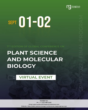 7th Edition of Global Conference on Plant Science and Molecular Biology | Online Event Program