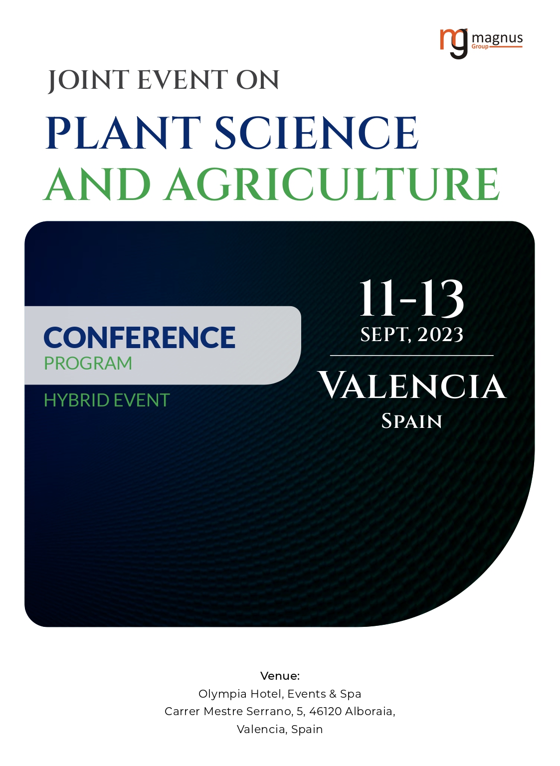 8th Edition of Global Conference on Plant Science and Molecular Biology | Valencia, Spain Program